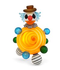 Borowski glaskunst, Clown, oranje, verkocht