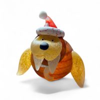 Borowski glasobject, Wally amber