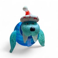Borowski glasobject, Wally blauw